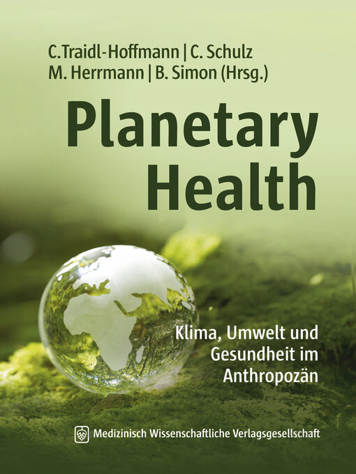 Cover image for Planetary Health